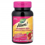 Alive!®, комплекс мультивітамінів для жінок віком від 50 років, 50 таблеток